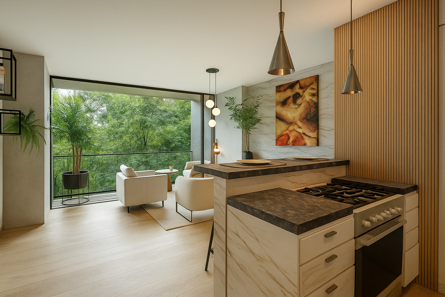 interior faro apartamentos